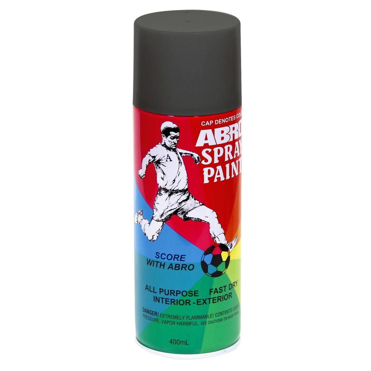 ABRO - Pintura En Spray Negro Brillante