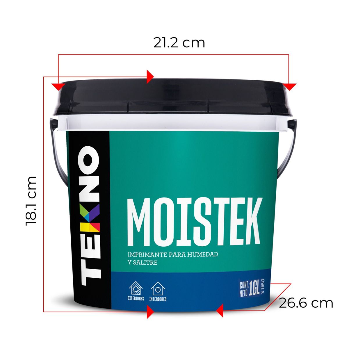 TEKNO - Moistek Imprimante Antihumedad 1GL