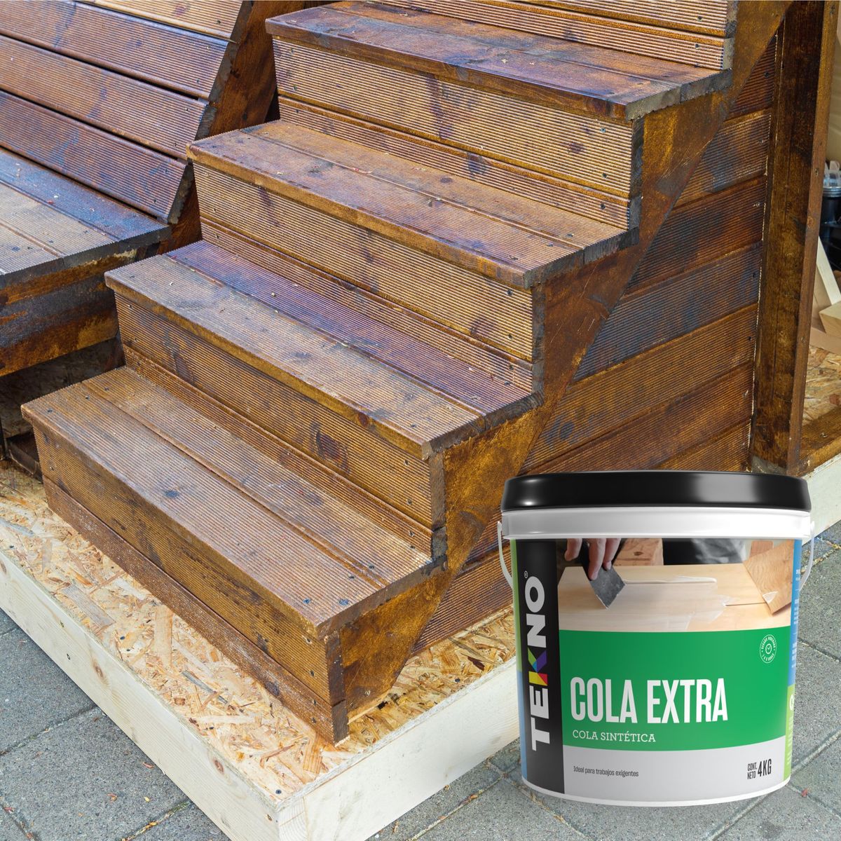 TEKNO - Cola sintética Extra 4Kg