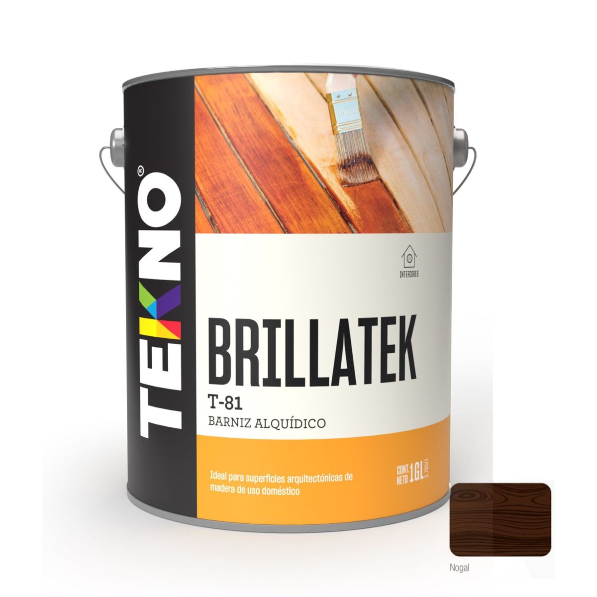 TEKNO - Barniz T-81 Nogal 1 gl