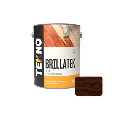 Barniz Tekno Nogal Brillatek 1/4gl