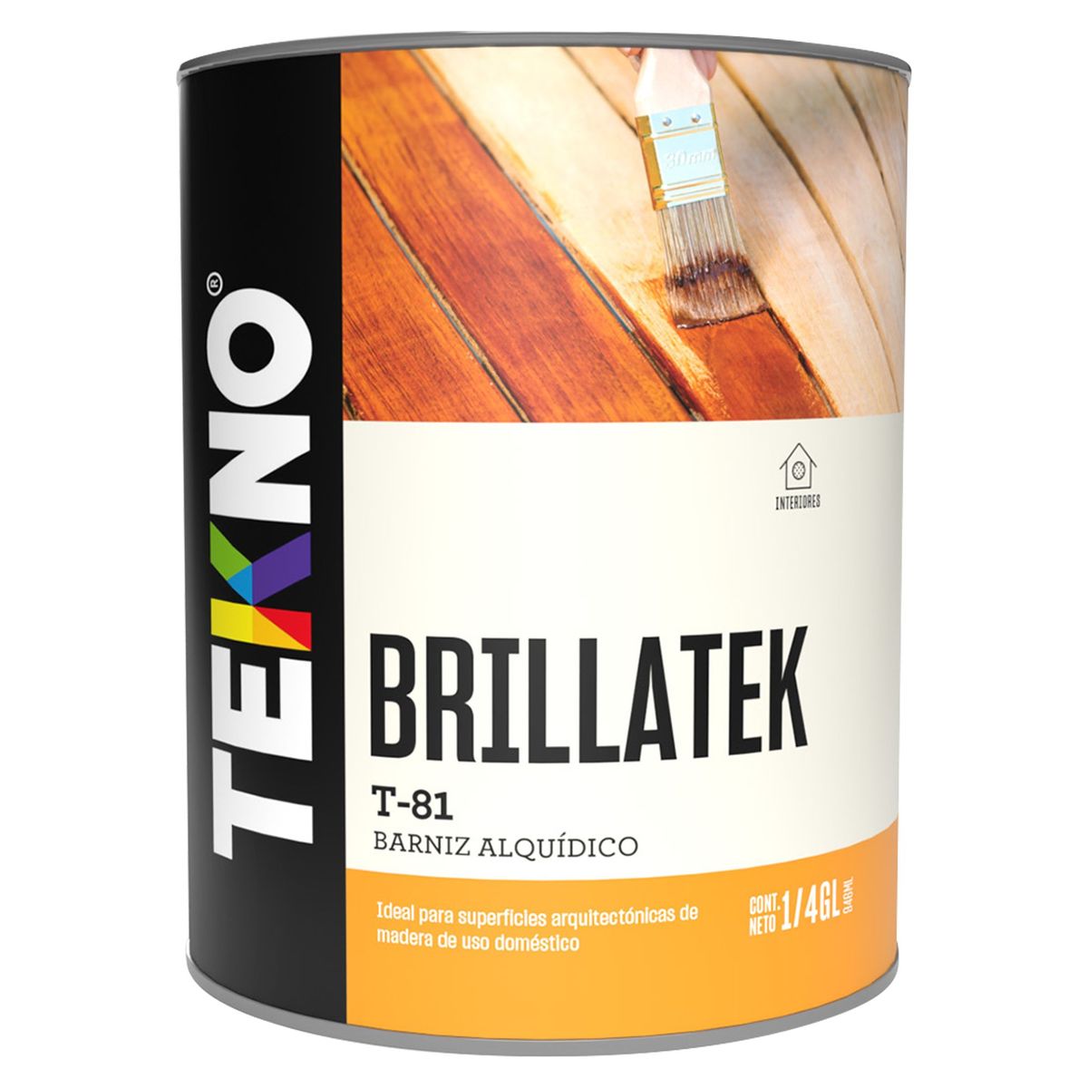 TEKNO - Barniz T-81 Nogal 1/4 gl