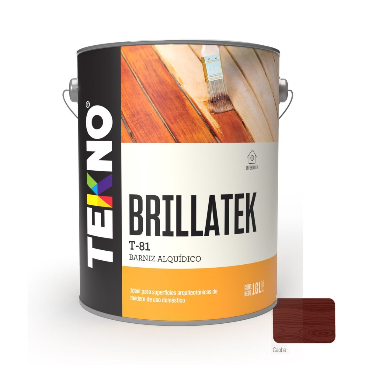 TEKNO - Barniz T-81 Caoba 1 gl