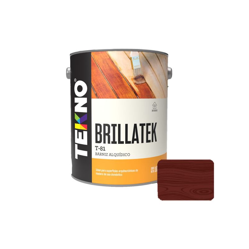 TEKNO - Barniz Tekno Caoba Brillatek 1/4gl