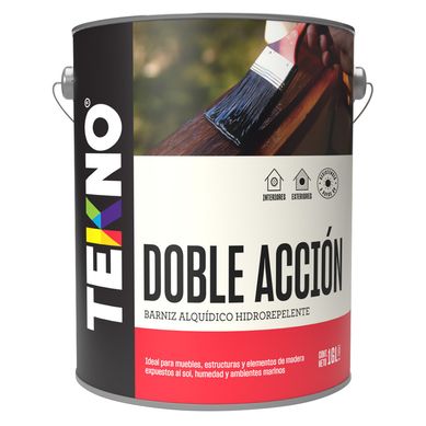 Barniz Tekno Transparente Doble accin 1gl