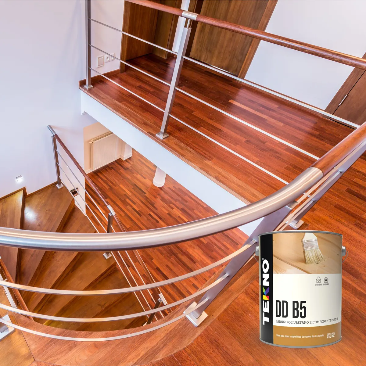 TEKNO - Barniz DD B5 Transparente 1 gl