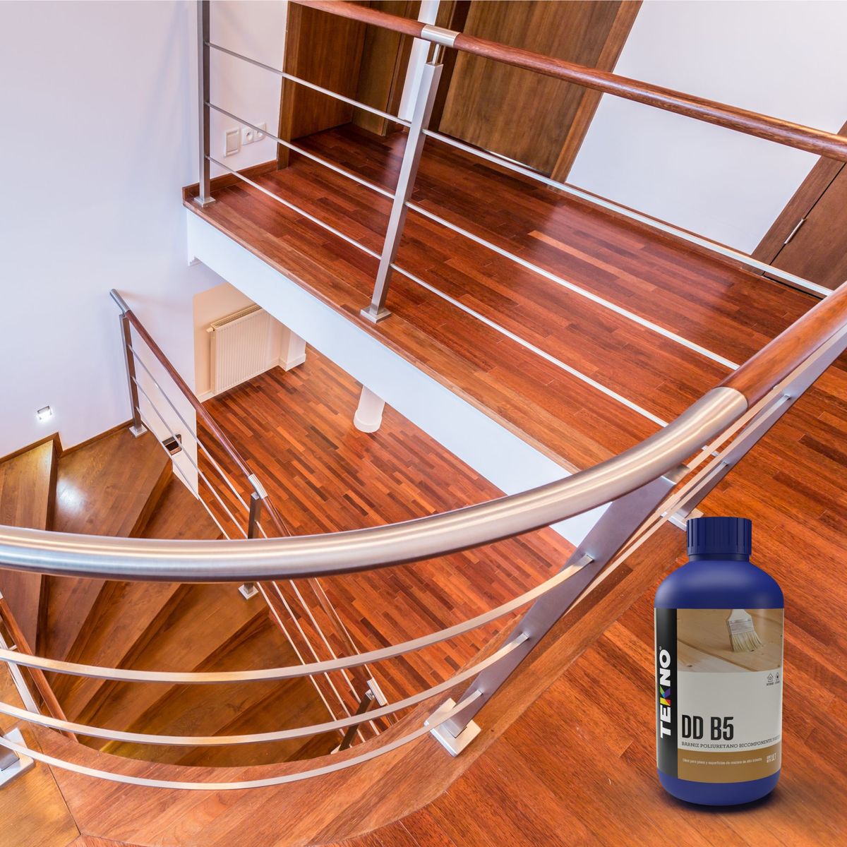 TEKNO - Barniz DD B5 Transparente 1/4 gl