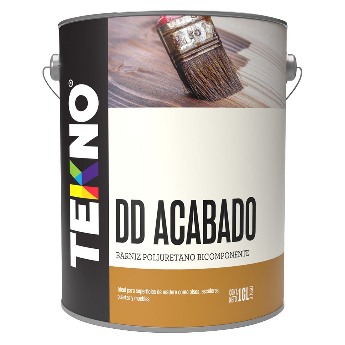 TEKNO - Barniz DD Acabado Mate 1 gl