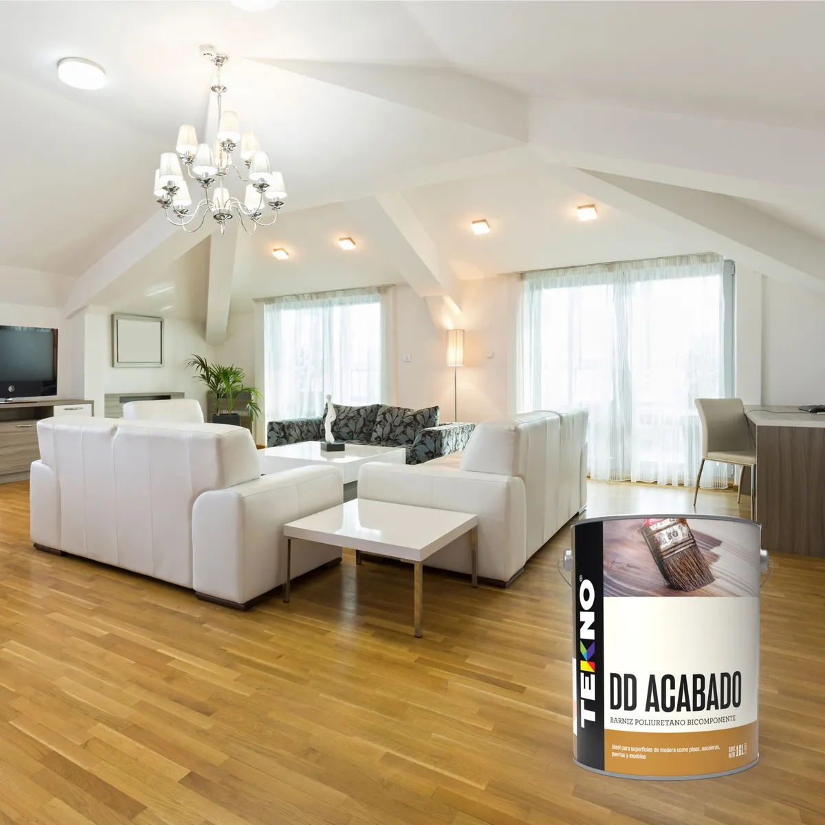 TEKNO - Barniz DD Acabado Mate 1 gl