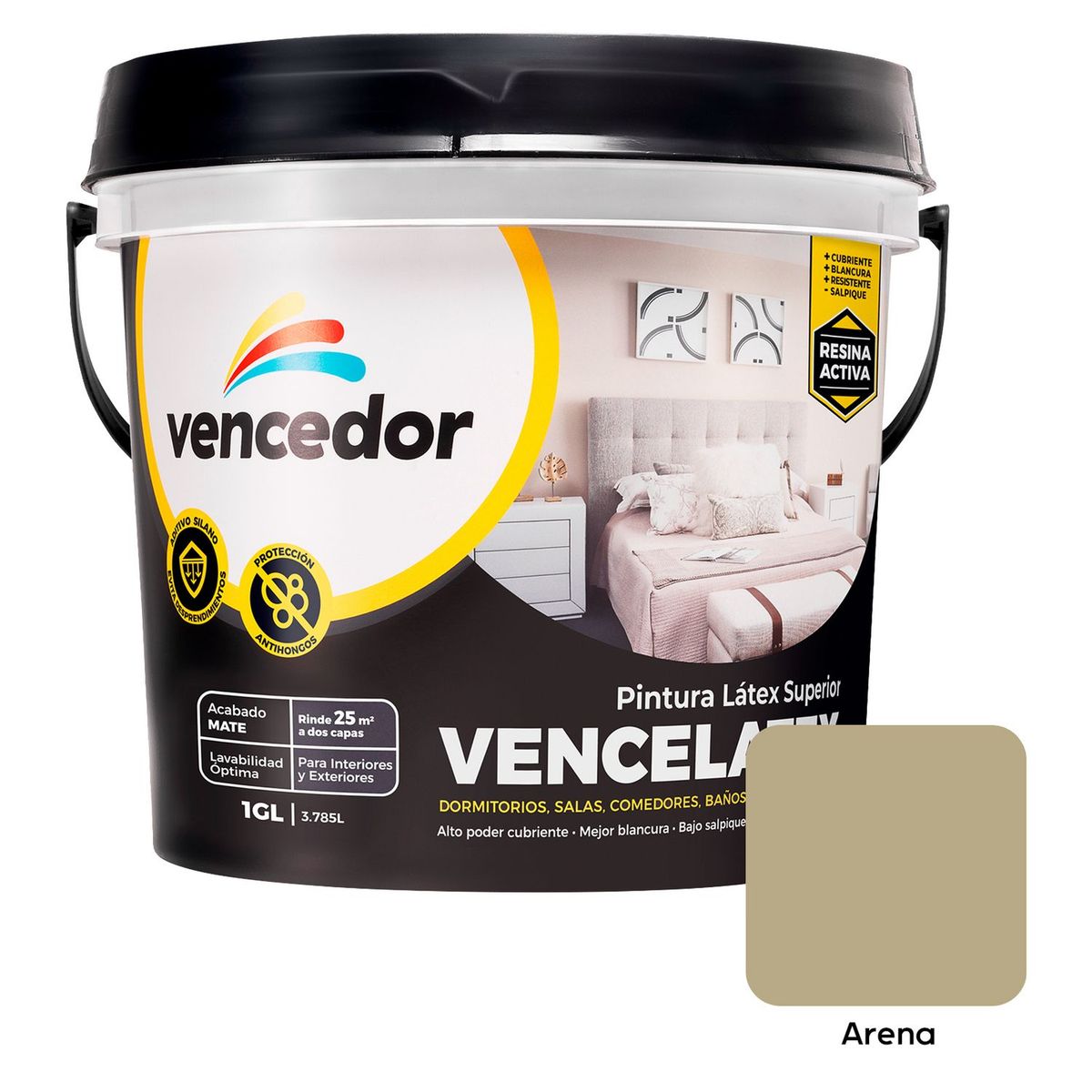 VENCEDOR - Pintura Vencelatex Arena 1GL