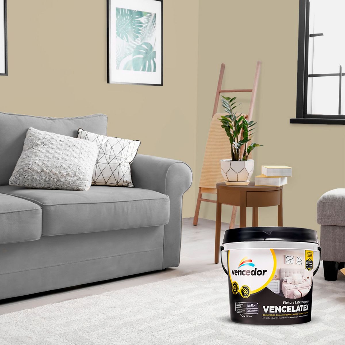 VENCEDOR - Pintura Vencelatex Arena 1GL