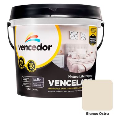 Vencelatex Blanco Ostra 1GL
