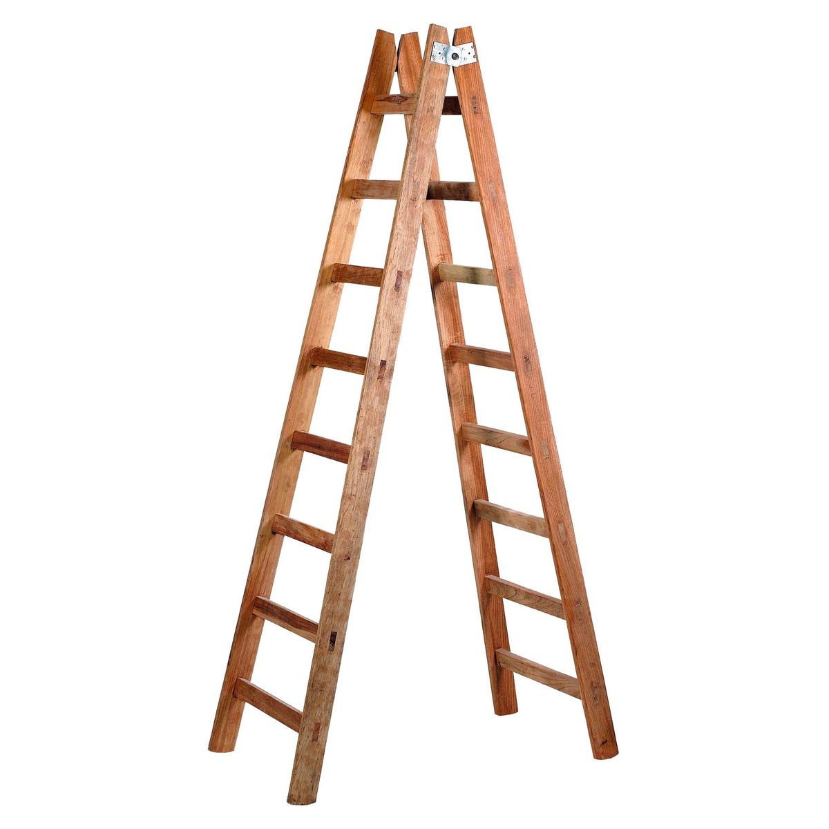  - Escalera Tijera Madera 8 Pasos