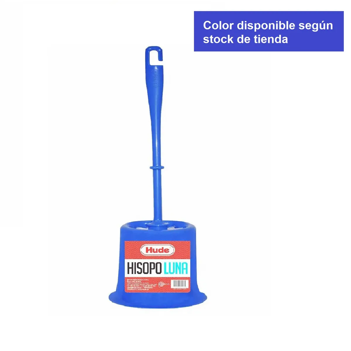 HUDE - Escobilla para Baño con Base