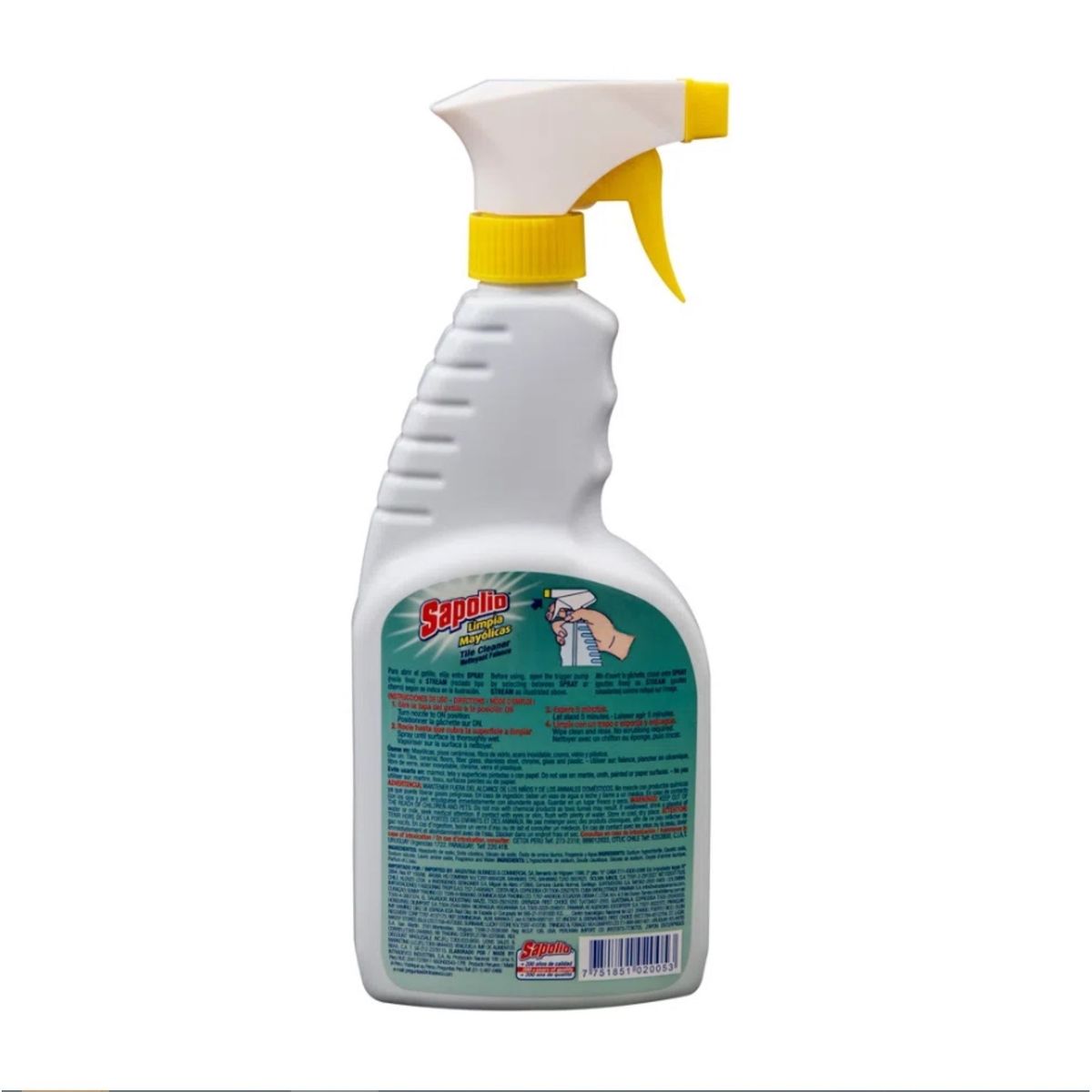 SAPOLIO - Limpia Mayólicas Sapolio 650 ml.