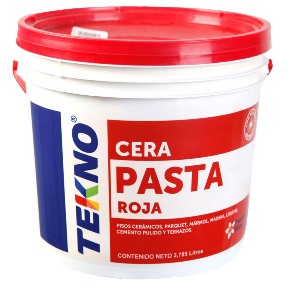 TEKNO - Cera Para Piso Líquido Floral 3.78 L