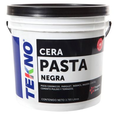 Cera en Pasta Negra Floral 1GL