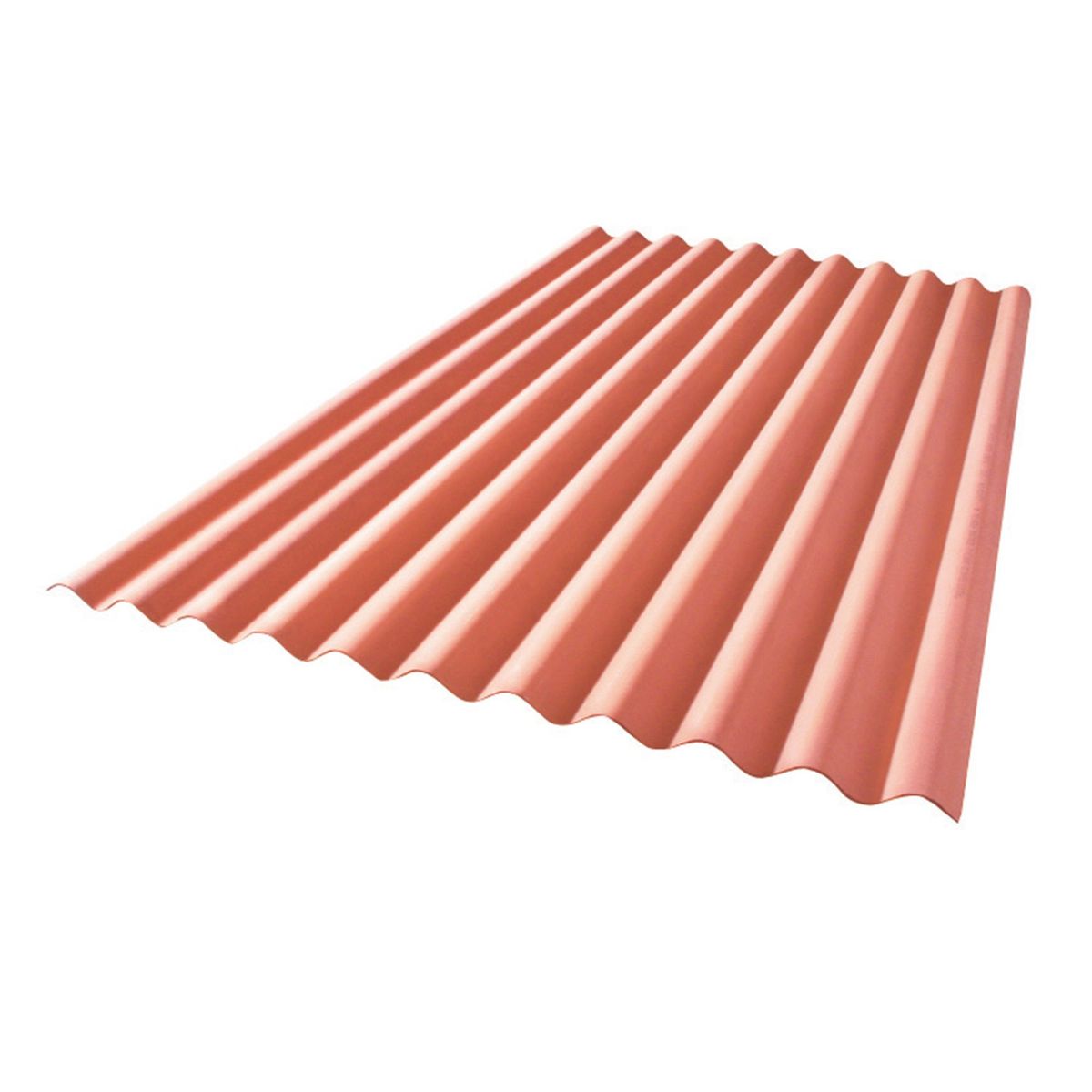 ETERNIT - Techo de Perfil 4 mm Rojo 1.10 x 3.05 m