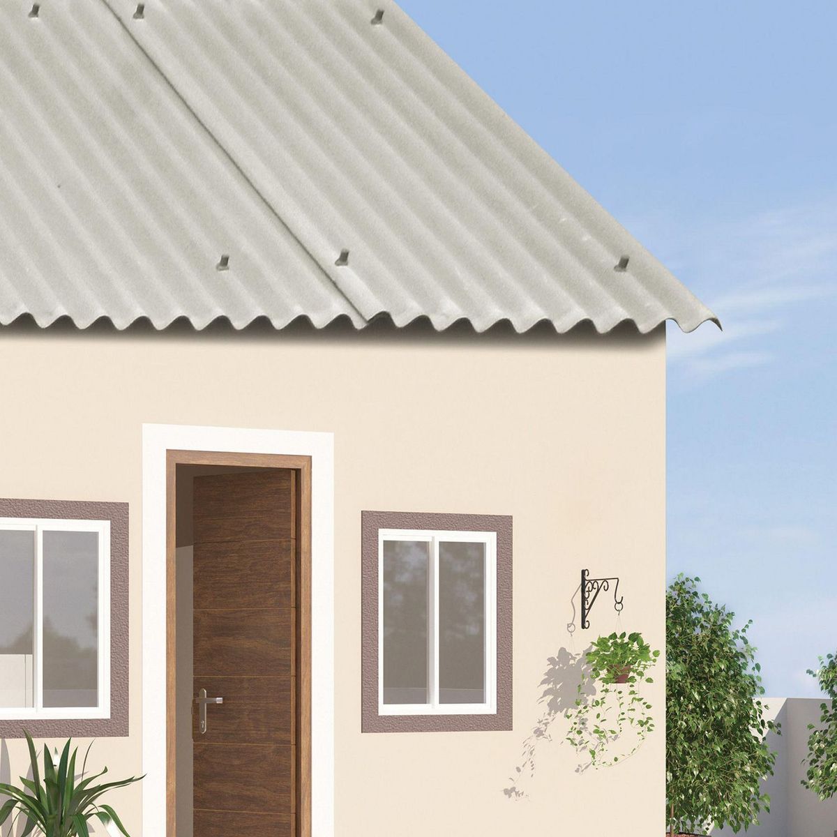 ETERNIT - Techo Fibrocemento P4 1.1x3.05mx4mm Eternit