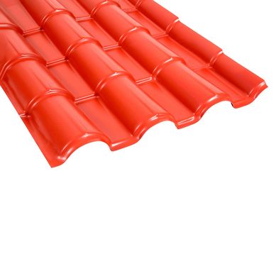 Techo de Polipropileno Tejaforte Rojo 1.15 x 0.76 m