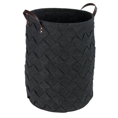 Cesto de Ropa Negro 40X40X60CM