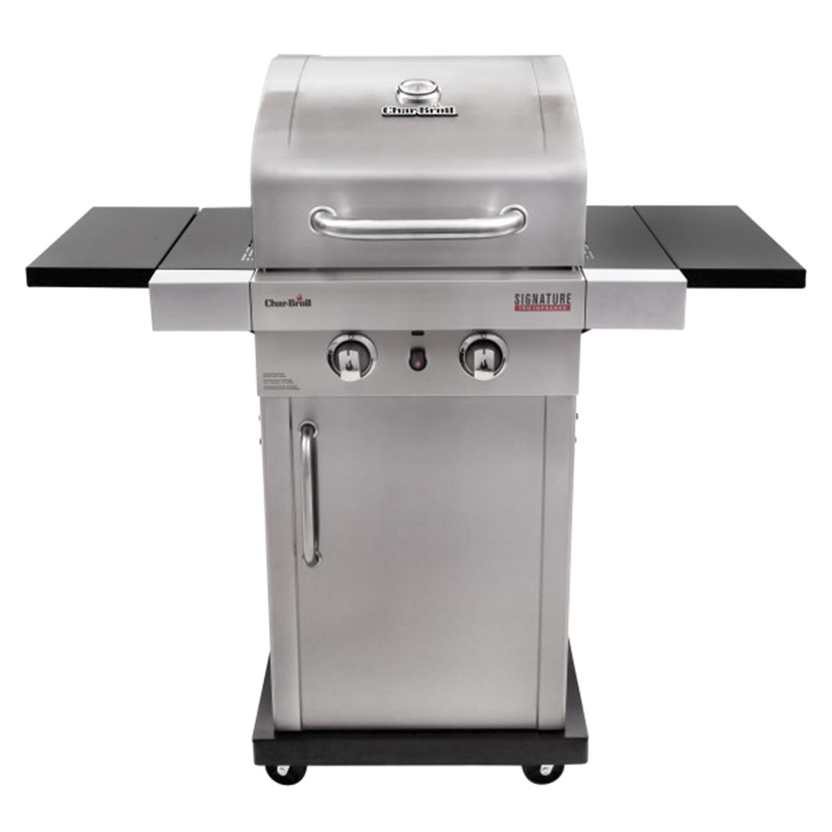 CHAR BROIL - Parrilla Gas Char-Broil + 2 Quemadores Infrared + 2 Bandejas Laterales