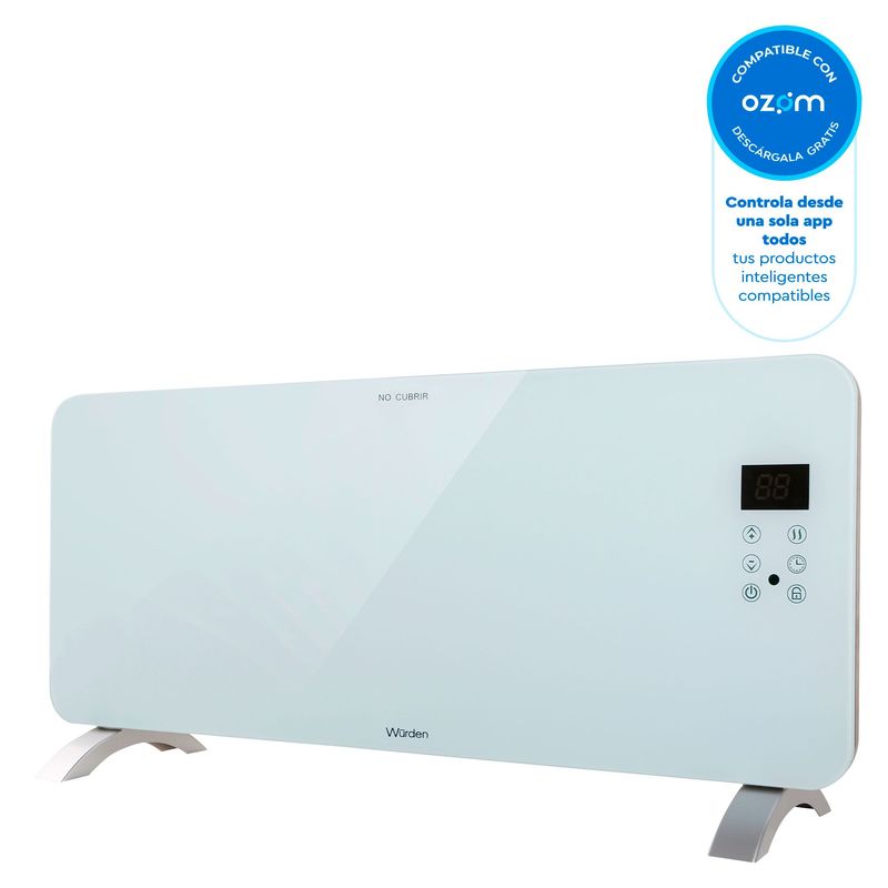 WURDEN - Panel Convector de Calor Wurden 2000W 30m2 PN2000GLG