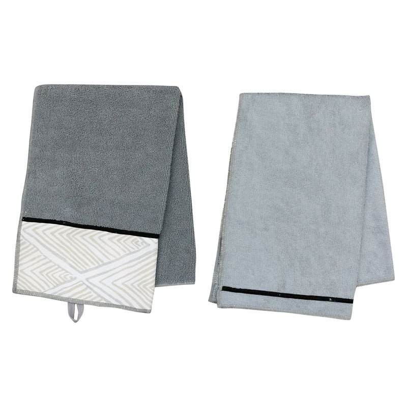 JUST HOME COLLECTION - Set x2 Paños de Cocina Graphic Work 40x60cm