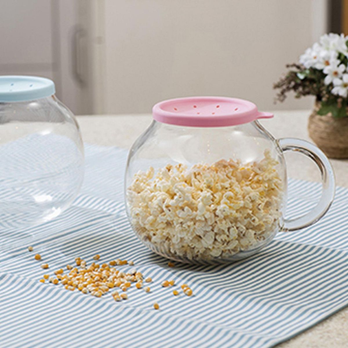 JUST HOME COLLECTION - Jarra para Microonda Popcorn