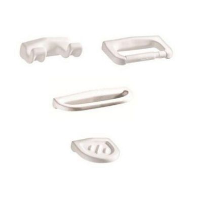 Accesorios Astro Blanco x4