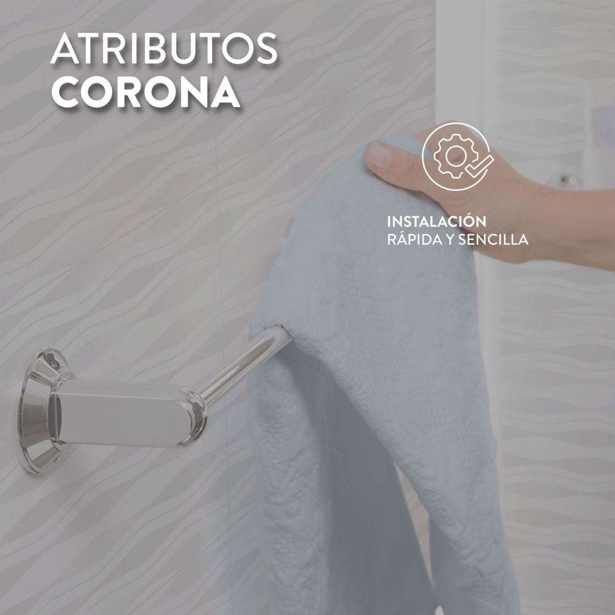CORONA - Accesorios Astro Blanco x4