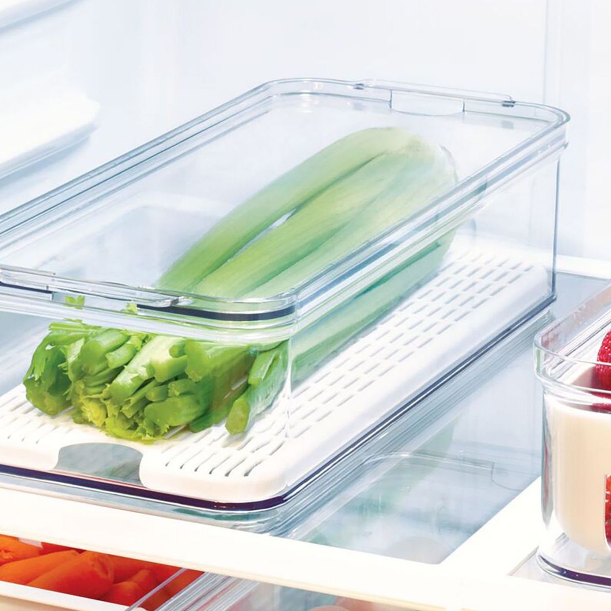 INTERDESIGN - Organizador de Cocina Refrigerador 40x16x10cm