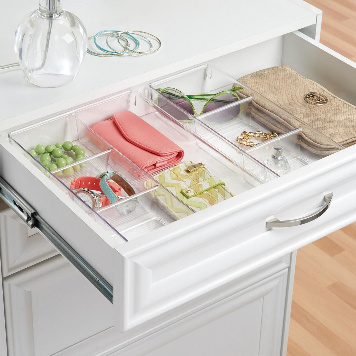 INTERDESIGN - Organizador de Cocina 3 Divisiones 33.02x12.7x5.72cm