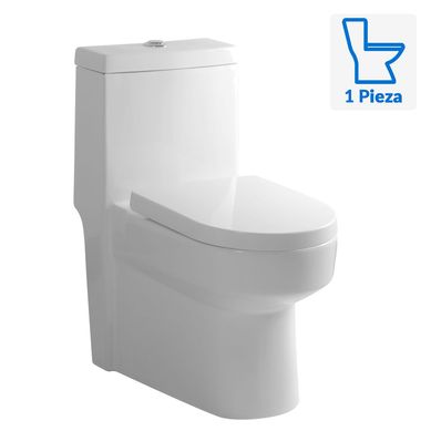 WC Inodoro One Piece Vittoria Blanco