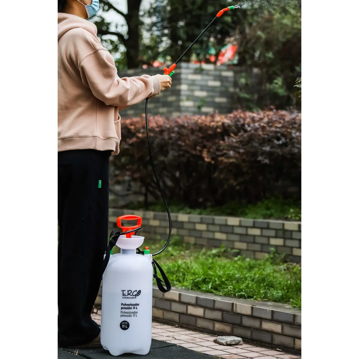 ERGO - Pulverizador Manual Presión Polietileno/Polipropileno 11L