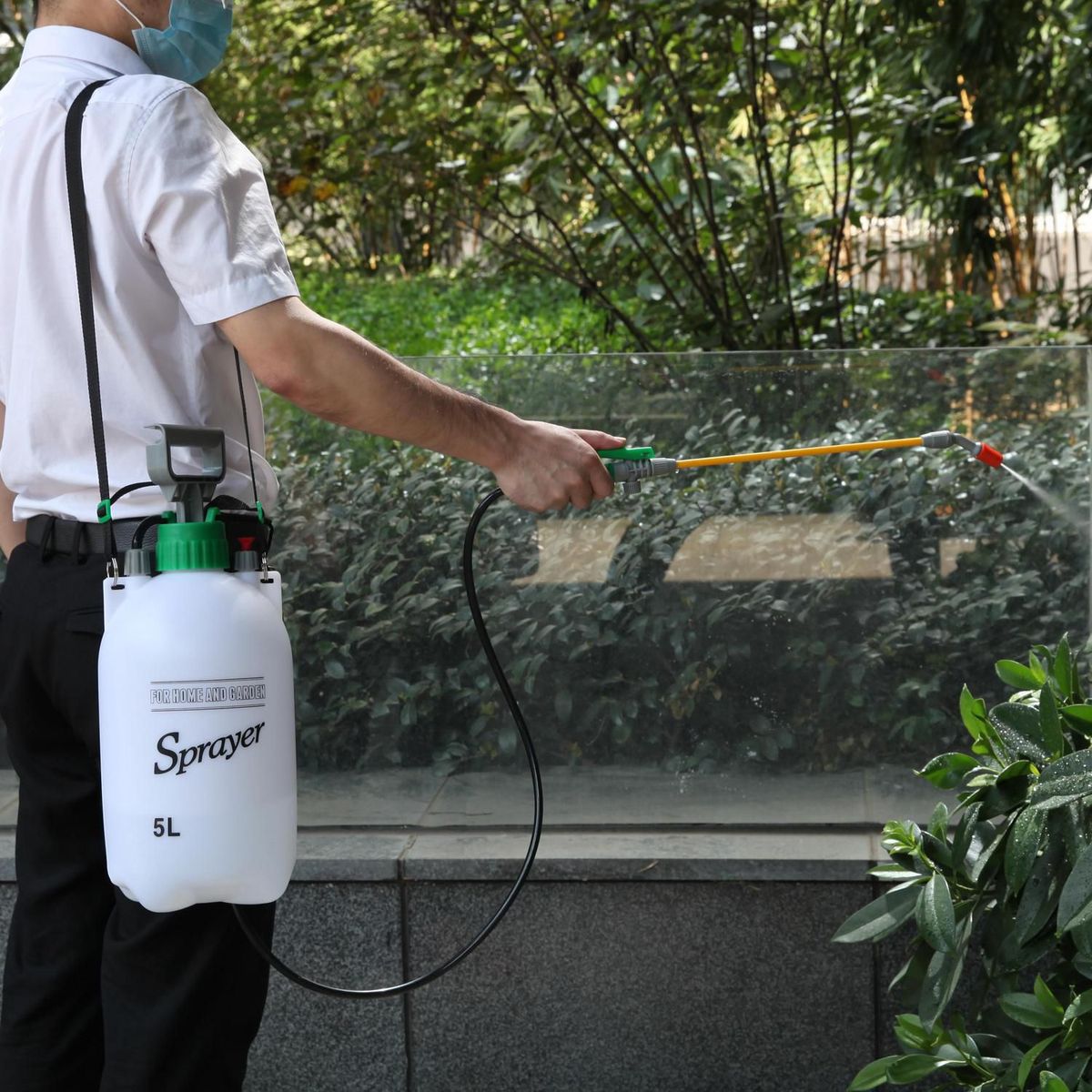 ERGO - Pulverizador Manual Presión Polietileno/Polipropileno 5L