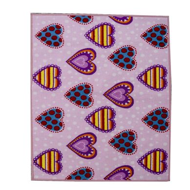 Alfombra Hearts Kids Multicolor 80x120cm