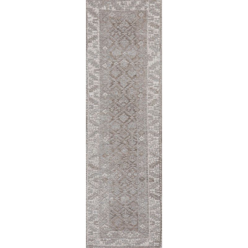 JUST HOME COLLECTION - Alfombra Rectangular Catania 60x200cm Gris