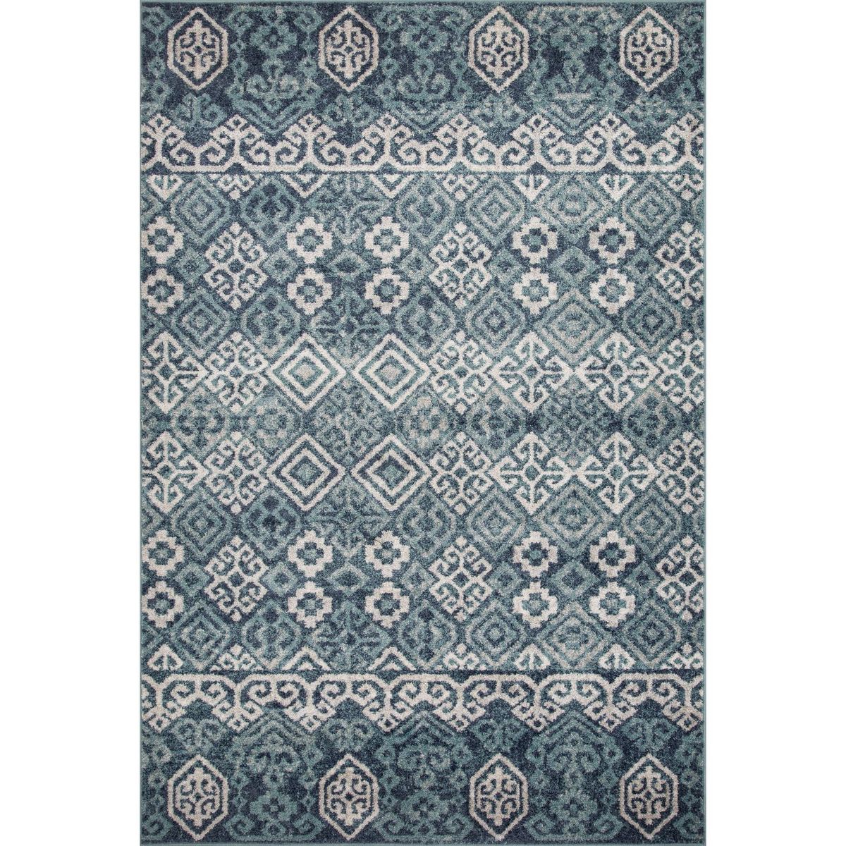 JUST HOME COLLECTION - Alfombra Rectangular Azul Calgary Blue
