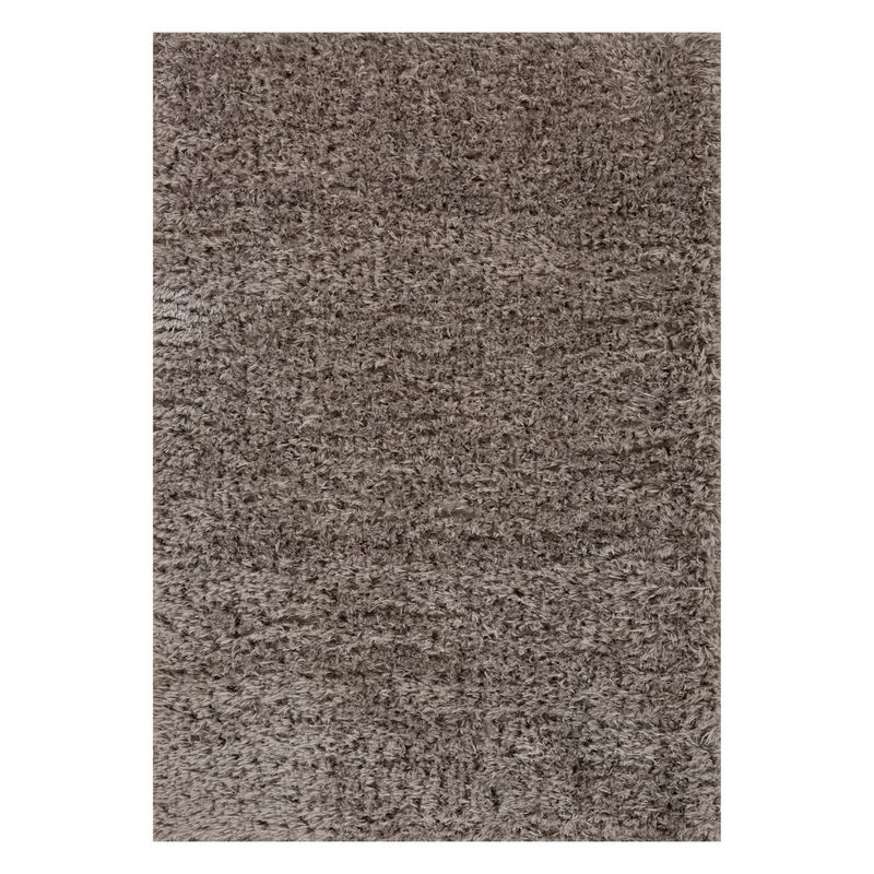 JUST HOME COLLECTION - Alfombra Rectangular Gris Mo Shag