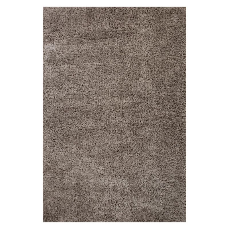 JUST HOME COLLECTION - Alfombra Rectangular Gris Mo Shag
