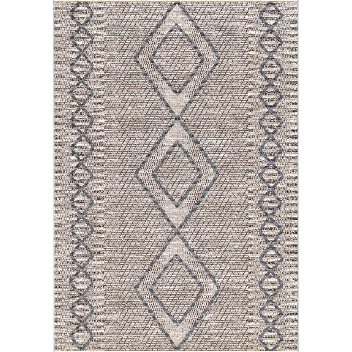 JUST HOME COLLECTION - Camino Mira Rombo Gris 60x110cm