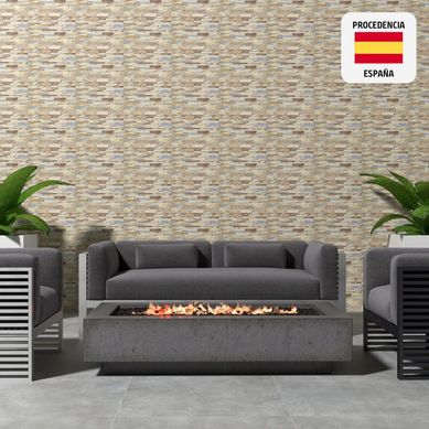 Cermica Musgo Beige 34x50cm 1.7m2 para piso y pared