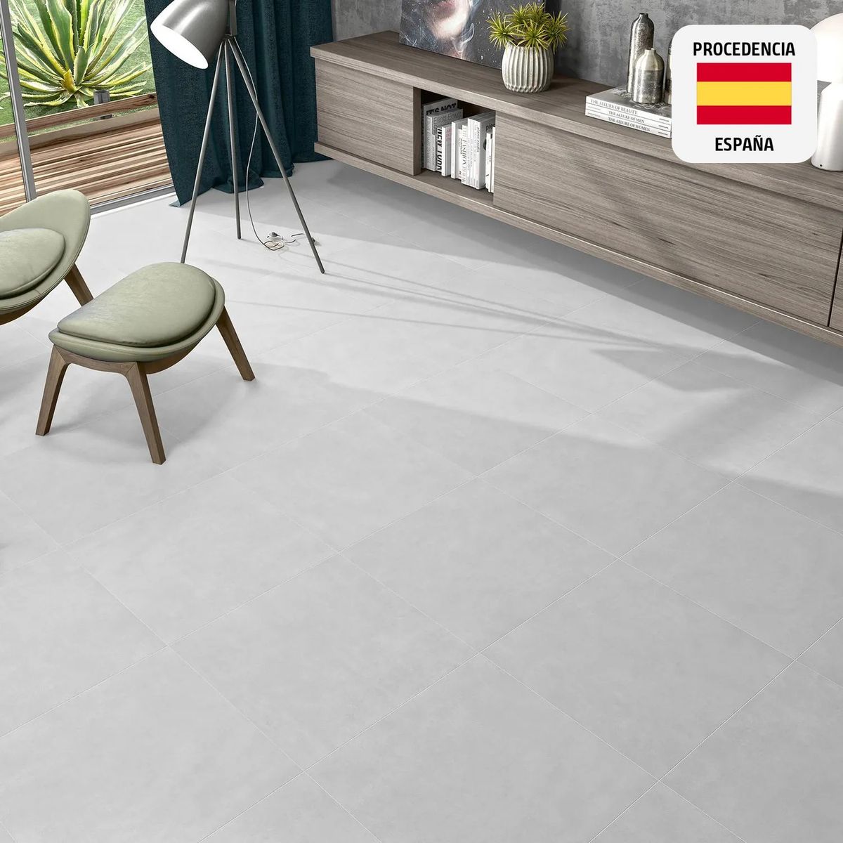 PAMESA - Porcelanato Mix Cementicio 60x60cm 1.48m2