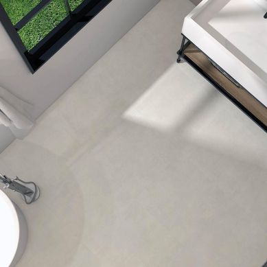 Porcelanato Marfil Cementicio 60.8x60.8cm 1.48m2