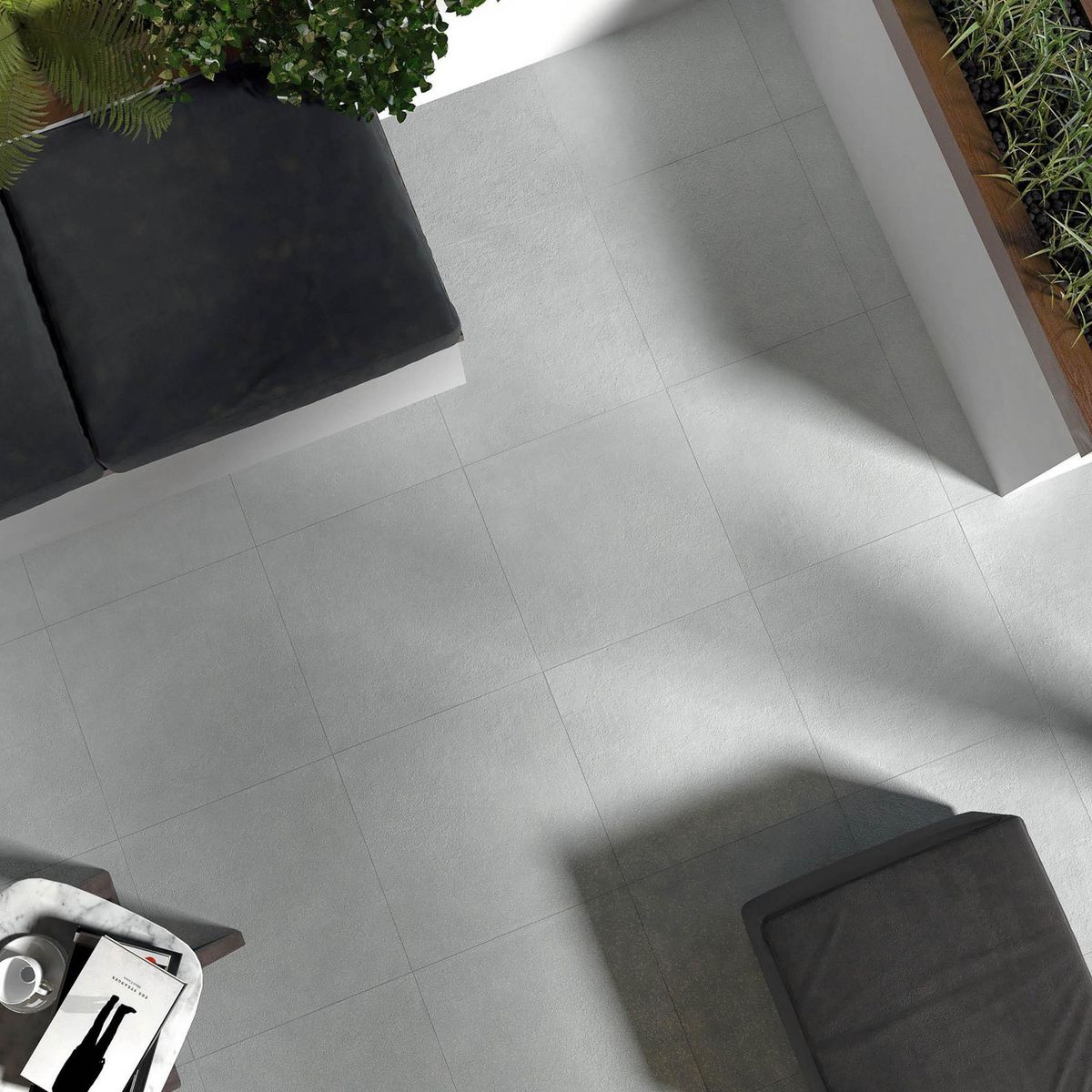 Porcelanato Gris 60x60 Cementicias Mate 1.48 m2, marca PAMESA - Foto 2