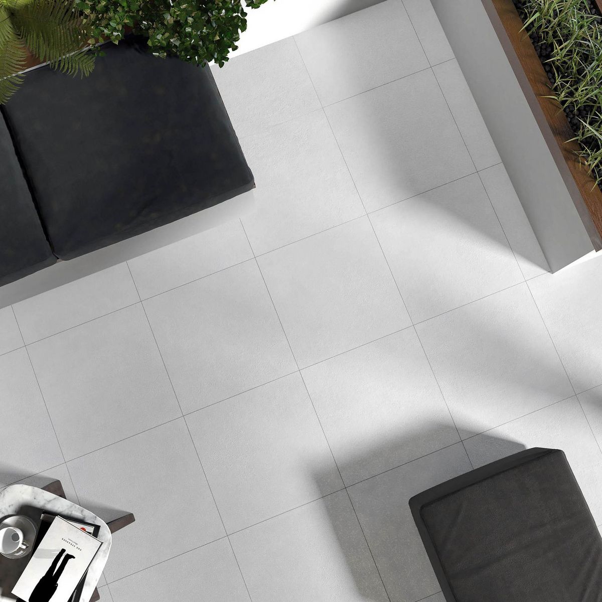 PAMESA - Porcelanato Otro 60x60 Cementicias Mate 1.48 m2