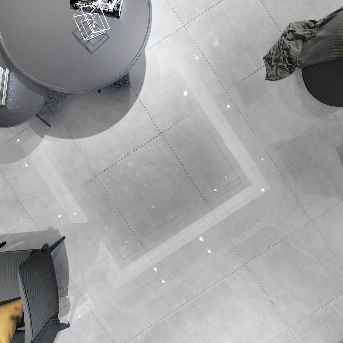 PAMESA - Porcelanato Otro 60x60 Cementicias Brillante 1.48 m2