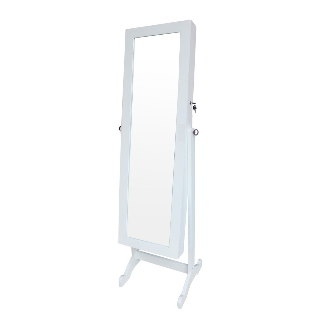 JUST HOME COLLECTION - Espejo Joyero Blanco 150x41cm