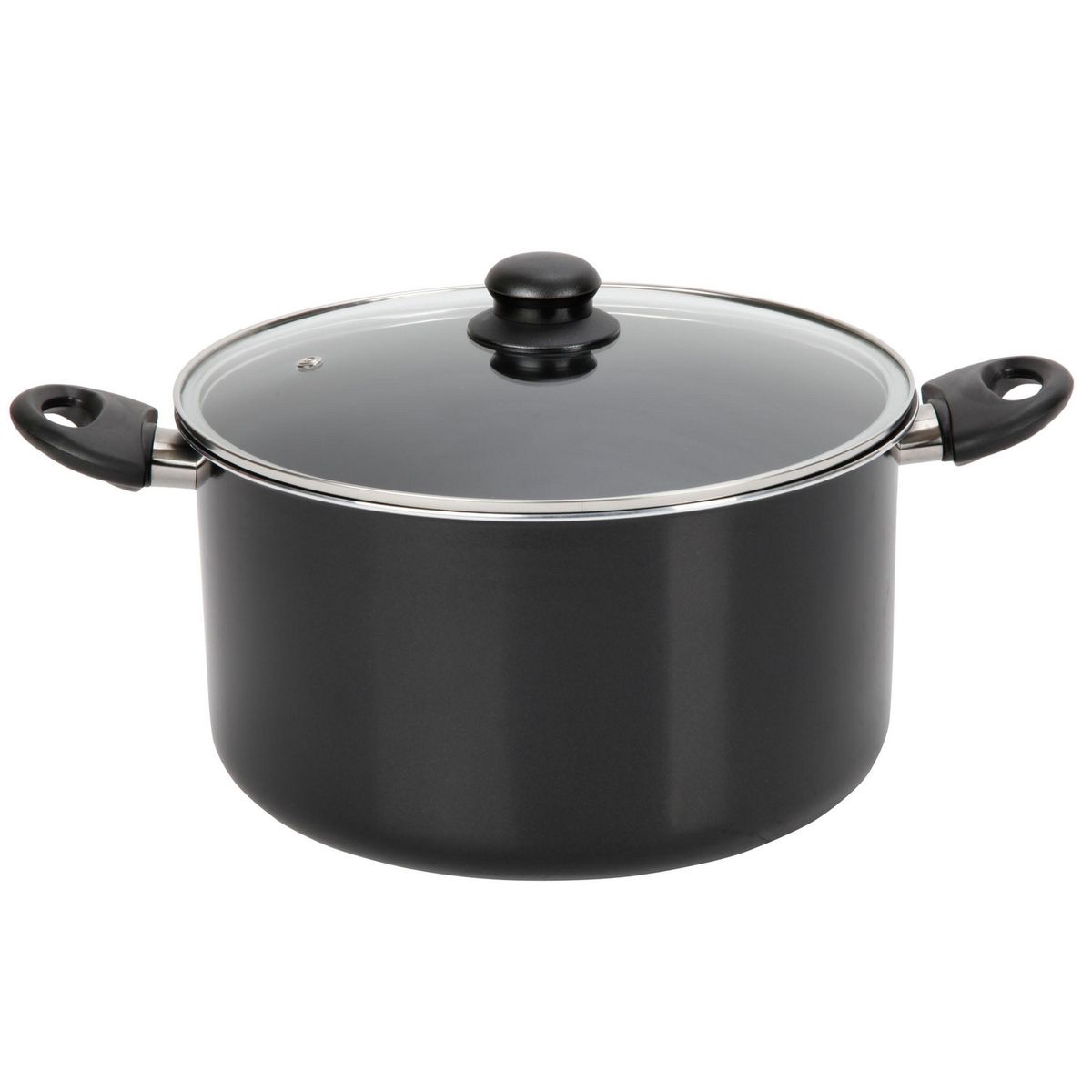 CASA BONITA - Olla Antiadherente 28 cm Negra